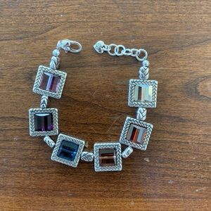 Brighton bracelet with square jewels